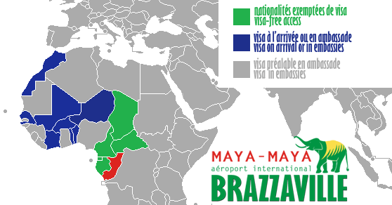 Visa congo brazzaville à l